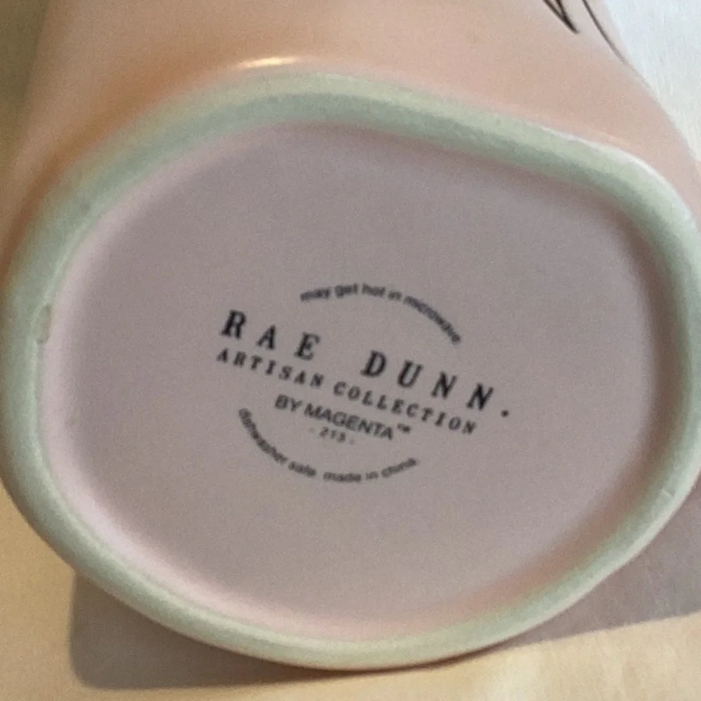 EUC - Rae Dunn Easter BUNNY LOVE Mug